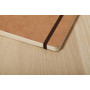 Age Bag My.Essential carnet cousu dos carré 14,8x21cm 192p ligné Tabac papier iv