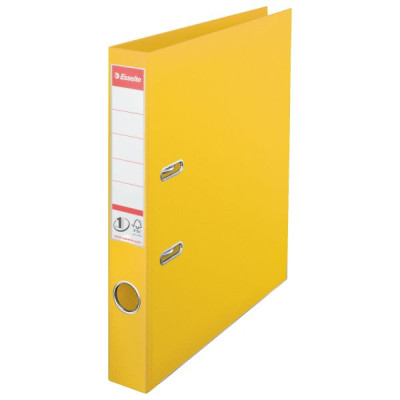 Classeur a levier N°1 Power A4 PP 50mm Esselte, Jaune