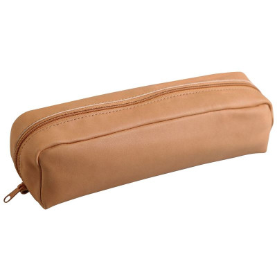 CUIR NATURELTrousse rectangulaire 22x5x3cm