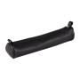 CUIR NOIR VIEILLI Petite trousse ronde Ø3,5x18cm