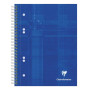 Cahier reliure intégrale 16x21cm 160p 5x5 perfo. 6 trous