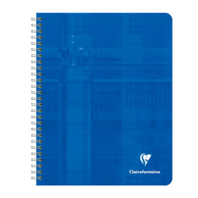 Cahier reliure intégrale 16,5x21cm 120p Q.5x5 + marge