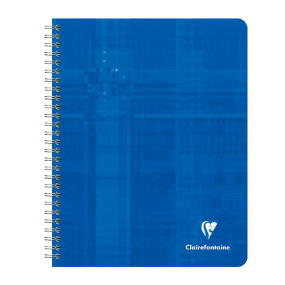 Cahier reliure intégrale 16,5x21cm 120p ligné + marge