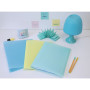 Porte-vues A4 80 vues Chrom Pastel Bleu