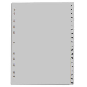 PRG INTERC ALPHA 20T A4+ PP BLANC 901618
