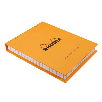 Coffret Rhodia l'essentiel ORANGE 5x5 (4 blocs agrafés Q.5x5 +2 crayons)