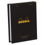 Coffret Rhodia l'essentiel BLACK ligné (4 blocs agrafés ligné +2 crayons)