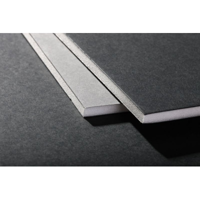 Cart.mousse A1 10F 5mm Noir/Gris
