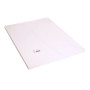 Cart.mousse 50x65 5F 5mm Blanc