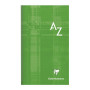Répertoire broché rembordé 11x17cm 192p Q.5x5