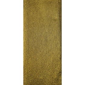 Rouleau de métalcrêpe 2,50x0,50m or