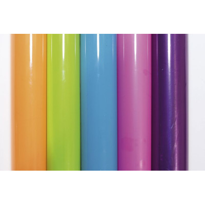 Film fleuriste couleur, 2x0,70m en carton prés. de 30 rlx Tendance
