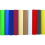 Rouleau carton ondulé 50x70cm assortis en présentoir par 20 rlx