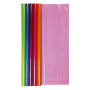 Film fleuriste couleur, 2x0,70m en carton prés. de 30 rlx Tendance
