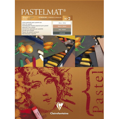 Bloc Pastelmat n°2 30x40 12F 360g