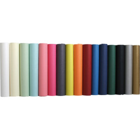 Kraft couleur 65g, 3x0,70m en carton prés. de 50 rlx ass.