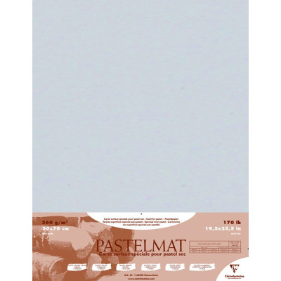 Paquet Pastelmat 50x70cm 5F 360g Gris clair