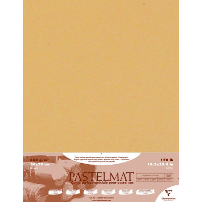 Paquet Pastelmat 50x70cm 5F 360g Bouton d'or