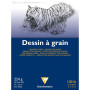 Bloc dessin grain Fin 27x36 20F 224g