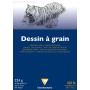 Bloc dessin grain Fin A3 20F 224g