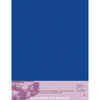 Paquet Pastelmat 70x100 5F 360g Bleu foncé
