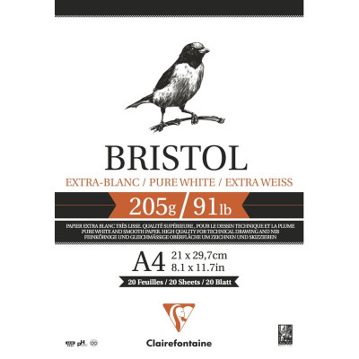 Bloc Bristol A4 20F 205g