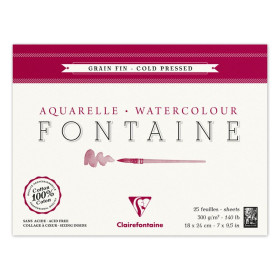 Bloc Fontaine GFin 18x24 25F 300g C4 côtés