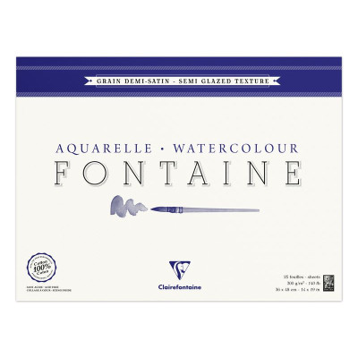 Bloc Fontaine G.Torchon 24x30  25F 300g C4 côtés