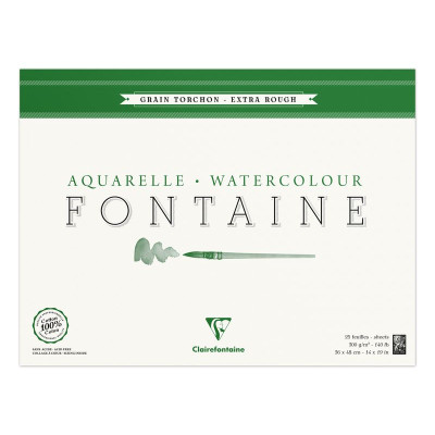 Bloc Fontaine G.Torchon 36x48  25F 300g C4 côtés