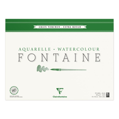 Bloc Fontaine G.Torchon 42x56  25F 300g C4 côtés