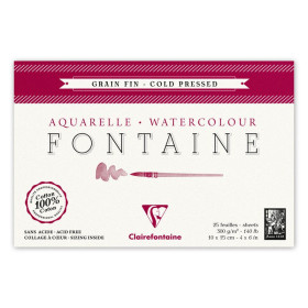 Bloc Fontaine GFin 10x15 25F 300g  Cpost. C4 côtés
