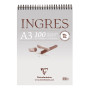 Bloc Ingres Etude vergé A3 100F 80g