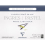 Bloc Ingres-Pastel collé 18x24 25F 130g blanc