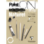 Bloc Paint'On encollé A4 30F 250g naturel