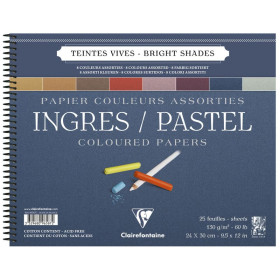 Bloc Ingres RI 24x30 25F 130g ass Vif