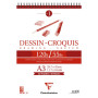 Bloc dessin RI A3 50F 125g