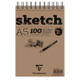 Bloc Sketch croquis RI A5 100F 90g blanc