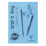 Bloc GraFiT encollé A5 80F 90g Dot