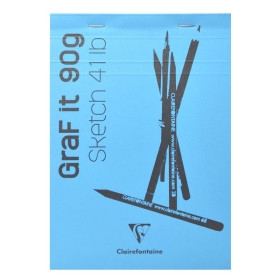 Bloc GraFiT A6 80F 90g Bleu turq°69 O