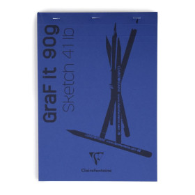 Bloc GraFiT A6 80F 90g Bleu nuit°57 O