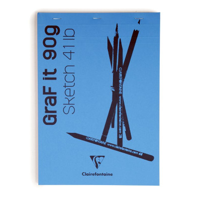 Bloc GraFiT A6 80F 90g Bleu royal°78 O