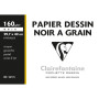 Pochette Dessin Couleur à Grain A3 8F 160g noir