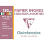 Pochette Ingres Pastel 24x32cm 12F 130g assorti