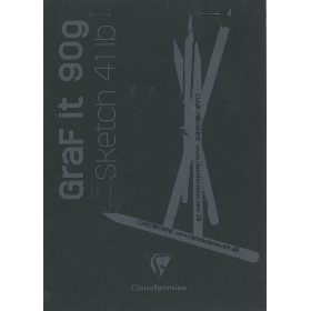 Bloc GraFiT A5 80F 90g Noir O