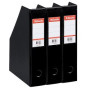 Porte-revues PVC70mm Esselte, Lot de 3, Noir