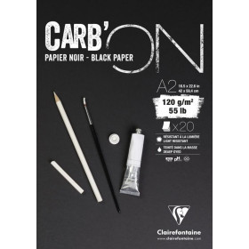 CarbON bloc encollé A2 20F 120g