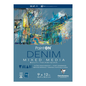 Bloc PaintON Denim 250g 20F 22,9x30,5cm