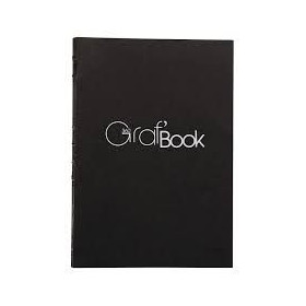 Carnet Graf'Book 360° A4 100g dos brute cousu 200p