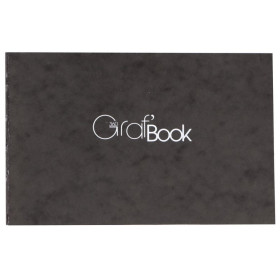 Carnet Graf'Book 360° 11x17cm 100g dos brute cousu 200p