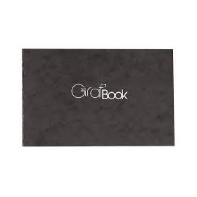 Carnet Graf'Book 360° 19x25cm 100g dos brute cousu 200p